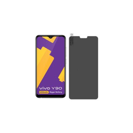 Privacy Screen Protector Compatible for Vivo Y90 - Matte Finish